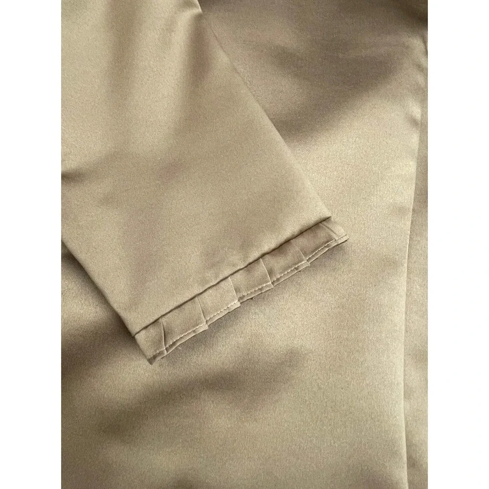 DONNA RICCO Golden Brown Dressy Cocktail Long Skirt Suit Size 10 - Picture 15 of 16